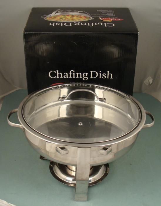 6 Qt Chafing Dish Elegant Serving Bowl In Box