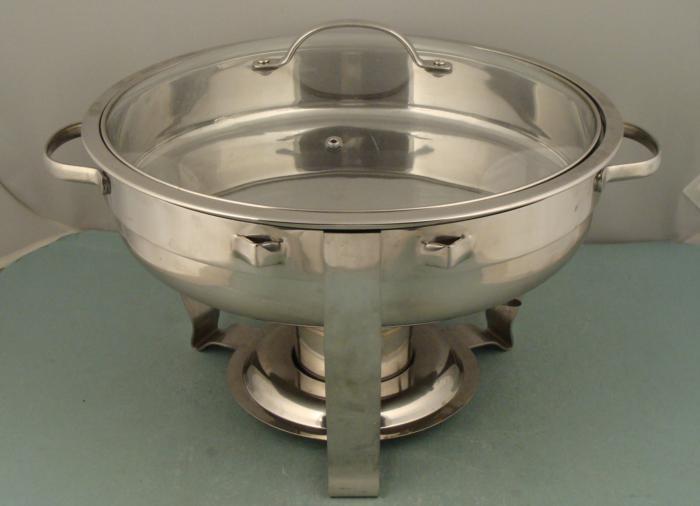 6 Qt Chafing Dish Elegant Serving Bowl In Box