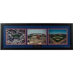 3 Framed PHOTOS Wrigley Field Chicago CUBS BASEBALL
