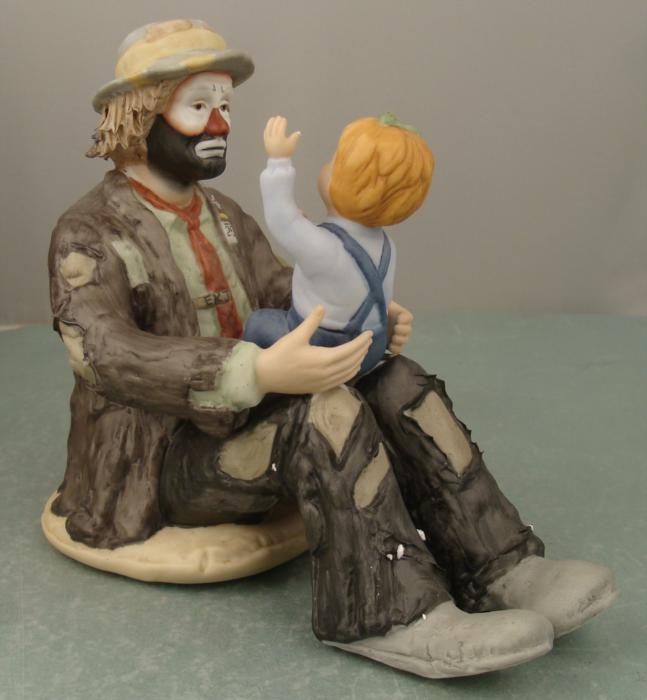 Emmett Kelly Jr. Collection Clown Figurine 9815