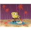 Image 2 : Cleaning SpongeBob Original Animation Background Cel