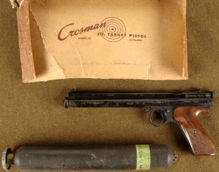Crosman Model 112 BB Pellet Gun Airgun CO2 Cylinder