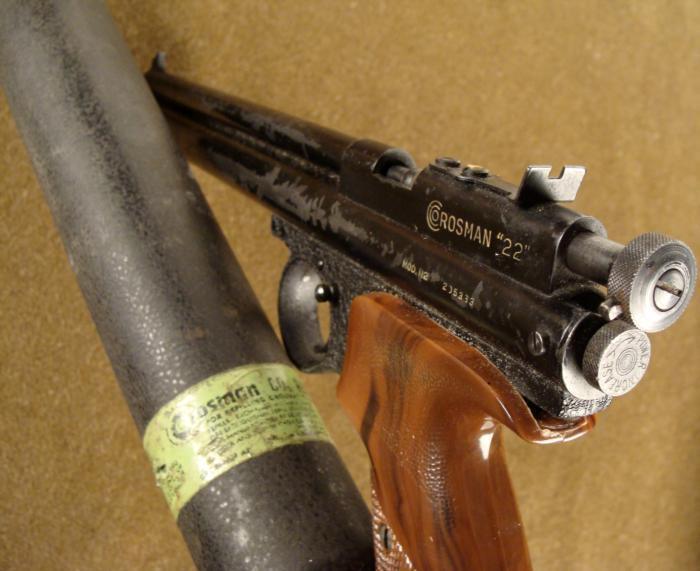 Crosman Model 112 BB Pellet Gun Airgun CO2 Cylinder