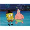Image 2 : Animation Art Original SpongeBob Scared Background Cel