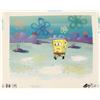 Image 1 : Walk Road Background SpongeBob Original Cel Animation