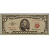 Image 1 : 1963 $5 Red Seal Note Five Dollar Bill
