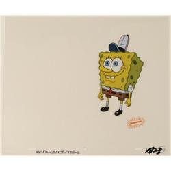Krusty Krab Hat Cel Original SpongeBob Art Animation