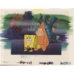 Background Prehistoric SpongeBob Original Cel Animation
