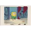 Image 1 : Background Green Robe Original Cel Animation SpongeBob