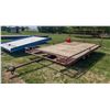 Image 1 : *OFFSITE* CUSTOM 14' X 18' FLAT DECK UTILITY
