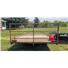 Image 4 : *OFFSITE* CUSTOM 14' X 18' FLAT DECK UTILITY
