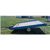 Image 2 : *OFFSITE* 10' X 8' BLUE UTILITY TRAILER