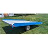Image 5 : *OFFSITE* 10' X 8' BLUE UTILITY TRAILER