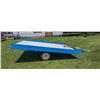 Image 6 : *OFFSITE* 10' X 8' BLUE UTILITY TRAILER
