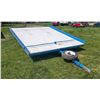 Image 7 : *OFFSITE* 10' X 8' BLUE UTILITY TRAILER