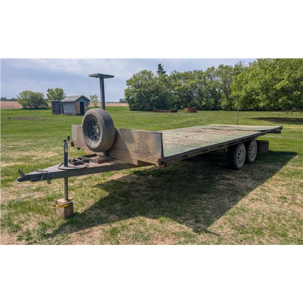 *OFFSITE*8' X 23' DECK TANDEM AXLE UTILITY TRAILER