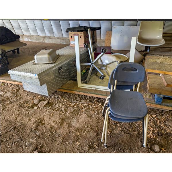 *OFFSITE* TRUCK TOOL BOX SOLD WITH SINK, MICROWAVE