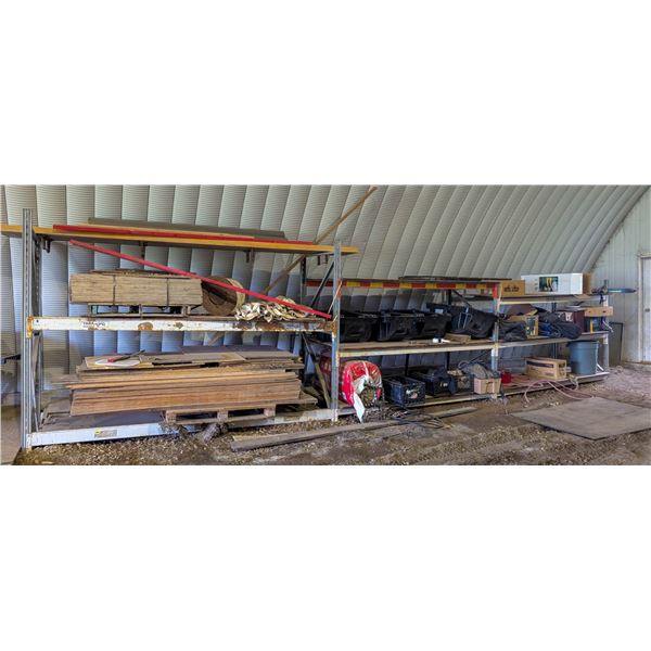 *OFFSITE* PALLET RACKING INCLUDES 4 UPRIGHTS AND 8