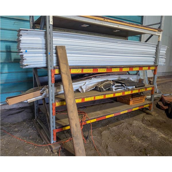 *OFFSITE* CONTENTS OF RACKING INCKUDES SIDING