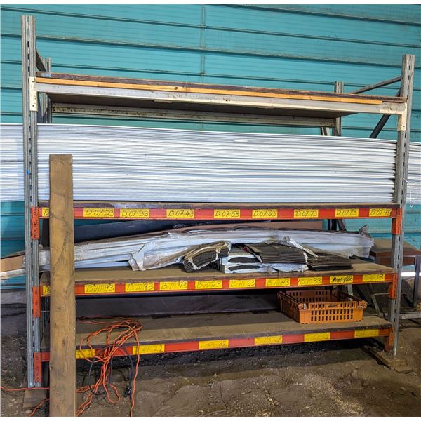*OFFSITE* PALLET RACKING INCLUDES 2 UPRIGHTS AND 4
