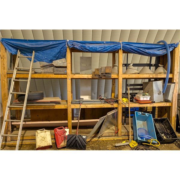 *OFFSITE* CONTENTS OF WOODEN RACKING INCLUDES