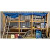 Image 1 : *OFFSITE* WOODEN RACKING 4 UPRIGHTS 4 CROSSMEMBERS