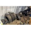 Image 1 : *OFFSITE* LARGE LOT OF ASSORTED SIZE TIRES & RIMS