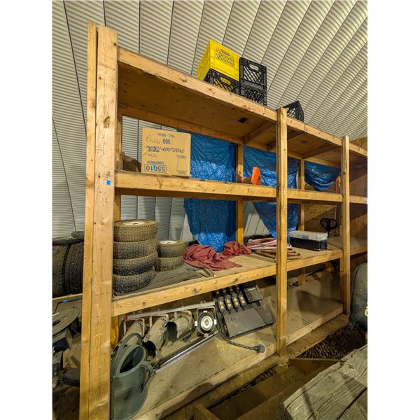 *OFFSITE* CONTENTS OF WOODEN RACKING INCLUDES