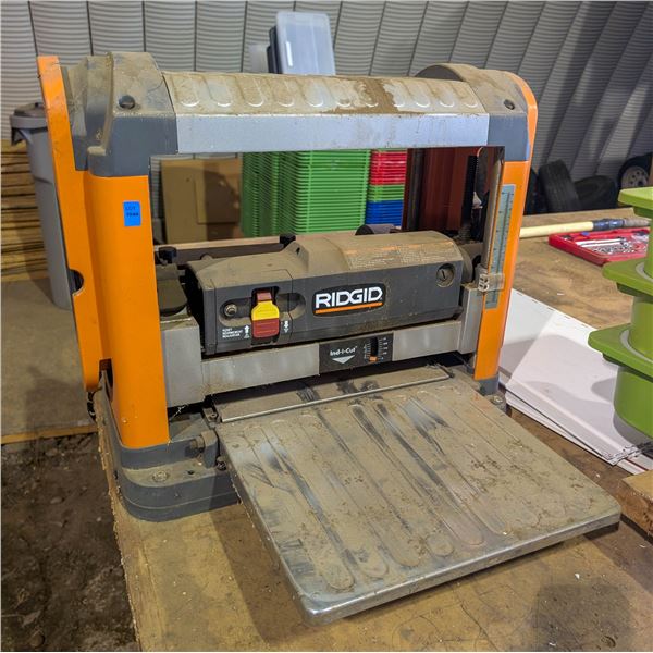 *OFFSITE* RIDGID PLANER - IS ATTACHED TO TABLE