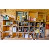 Image 1 : *OFFSITE* WOODEN CRATE SHELF WITH CONTENTS