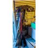 Image 1 : *OFFSITE* ORNATE WOOD COAT HANGER WITH CONTENTS