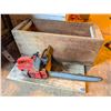 Image 1 : *OFFSITE* VINTAGE CRAFTSMAN CHAINSAW IN WOODEN