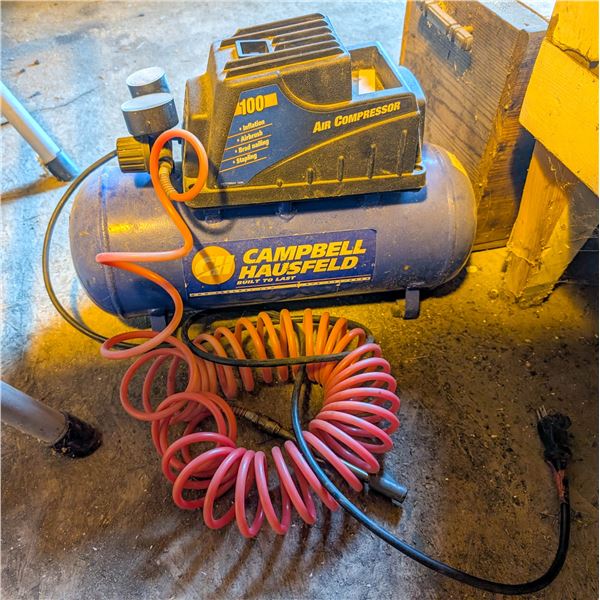*OFFSITE* CAMPBELL HAUSFELD PORTABLE AIR COMPRESSR
