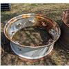 Image 1 : *OFFSITE* METAL FIRE PIT MADE FROM OLD INDUSTRIAL