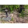 Image 1 : *OFFSITE* LOT OF TABLE BASES SOLD WITH FENCE POSTS