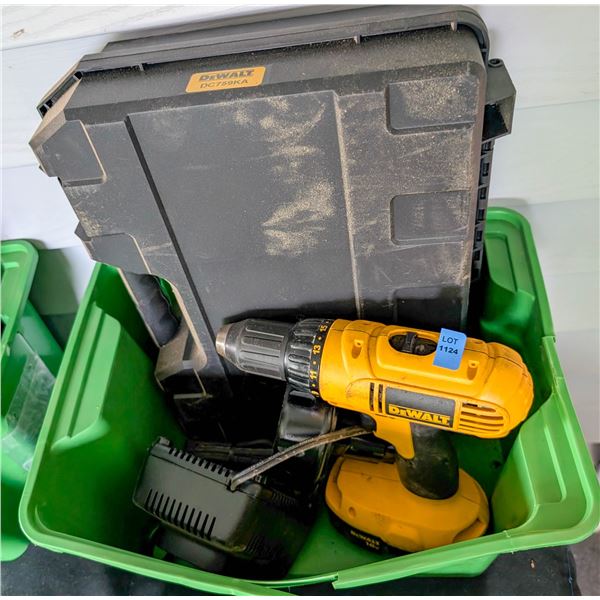 *OFFSITE* DEWALT DC759KA DRILL WITH HARDSHELL CASE