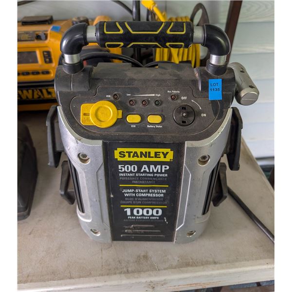 *OFFSITE* STANLEY 500AMP JUMP STARTER