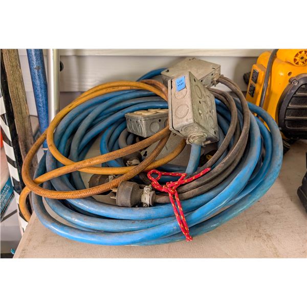 *OFFSITE* LOT OF ASSORTED EXTENSION CORDS