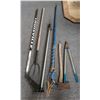 Image 1 : *OFFSITE* LOT OF ASSORTED YARD TOOLS AND HOCKEY