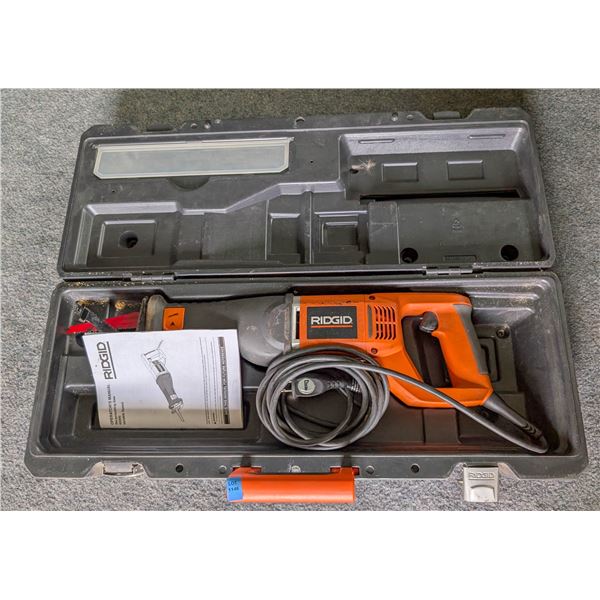*OFFSITE* RIDGID RECIPROCATING SAW IN HARDSHELL