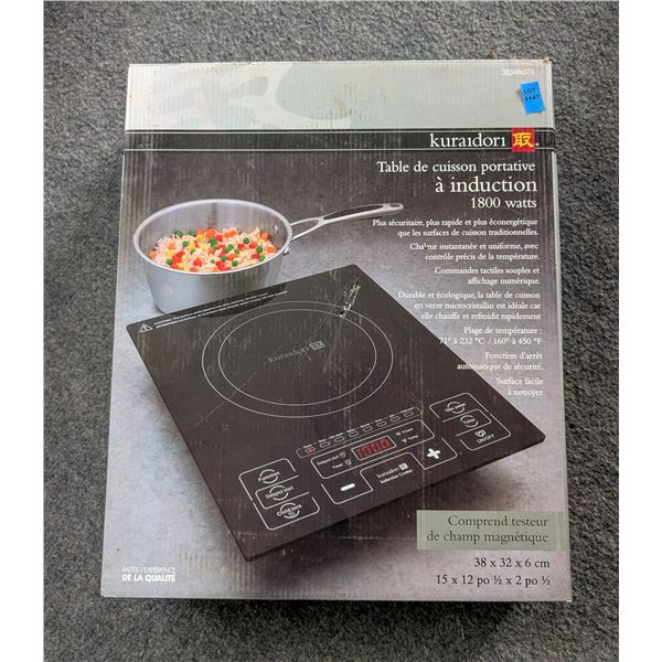 *OFFSITE* KURIDORI 1800WATT INDUCTION RANGE