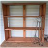 Image 1 : *OFFSITE* WOODEN SHELF 49.5" X 12" X 47.5"