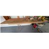 Image 1 : *OFFSITE* 8FT FOLDING WOODEN TABLE