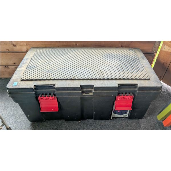*OFFSITE* PLASTIC JOB BOX EMPTY 32" X 18.5" X 14"