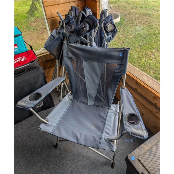 *OFFSITE* FOUR FOLDING CAMPING CHAIRS