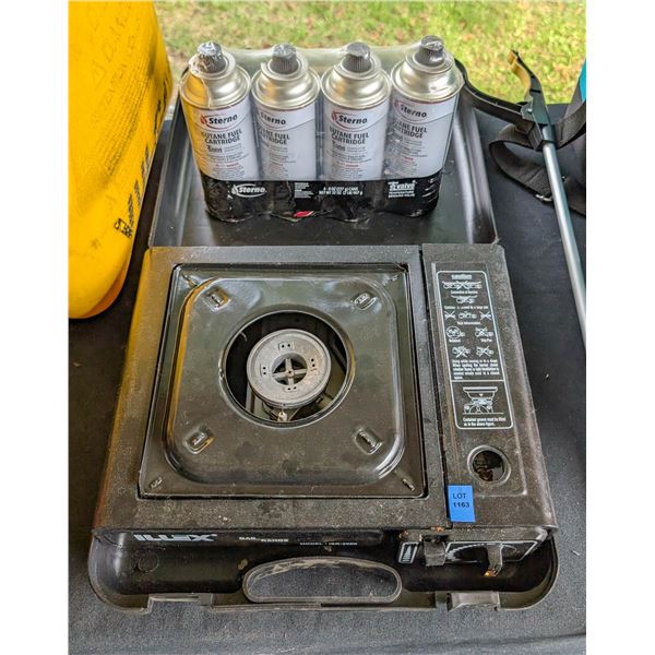 *OFFSITE* ILLEX CAMPING STOVE SOLD WITH NEW BUTANE