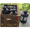 Image 1 : *OFFSITE* BOX OF 6 BALCK STAR LANTERNS