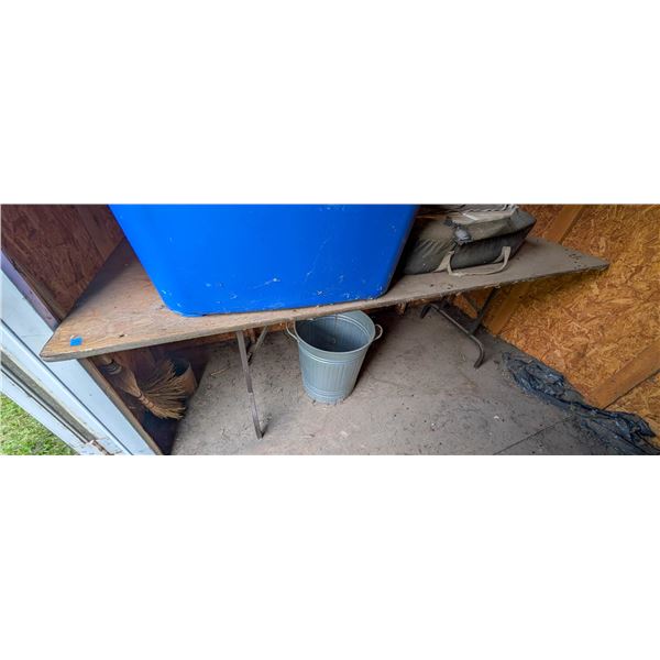 *OFFSITE* 7FT X 30" X 30" FOLDING WOOD TABLE