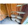 Image 2 : *OFFSITE* LOT OF 7 SHORT ROUND TABLES