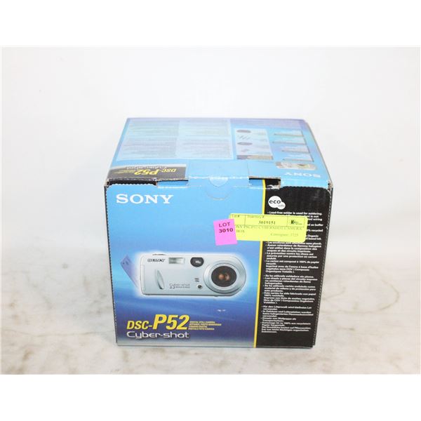 SONY PSCP52 CYBERSHOT CAMERA W BOX